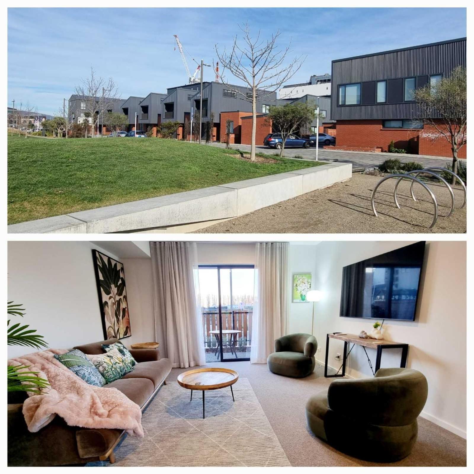 Hereford St Apartment - Christchurch Holiday Homes エクステリア 写真